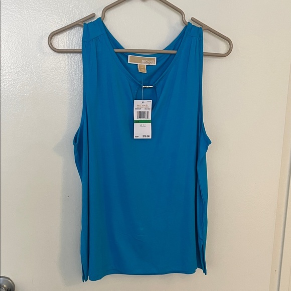Michael Kors Tops - Michael Kors Bright Blue Sleeveless Top